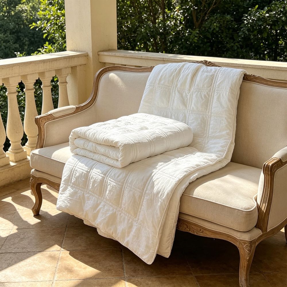 Soft Summer Quilt, Lightweight Cooling Duvet, Comfortable Double-Sided Bedding, Perfect for All Seasons, Great Gift for Friends and Family