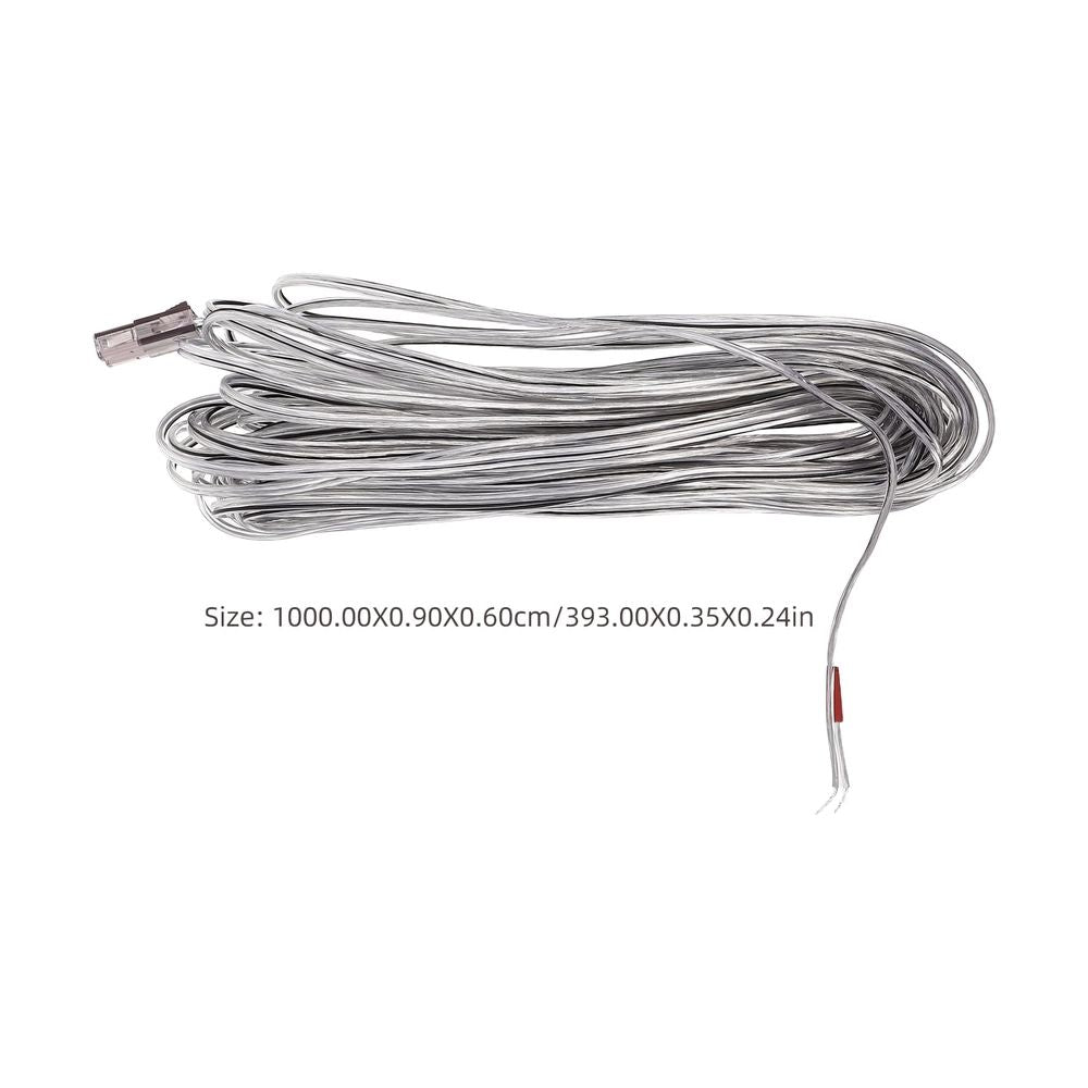 Grey Audio Speaker Connector Cable for Clear Sound Transmission, 1 Pack Sound Accessory