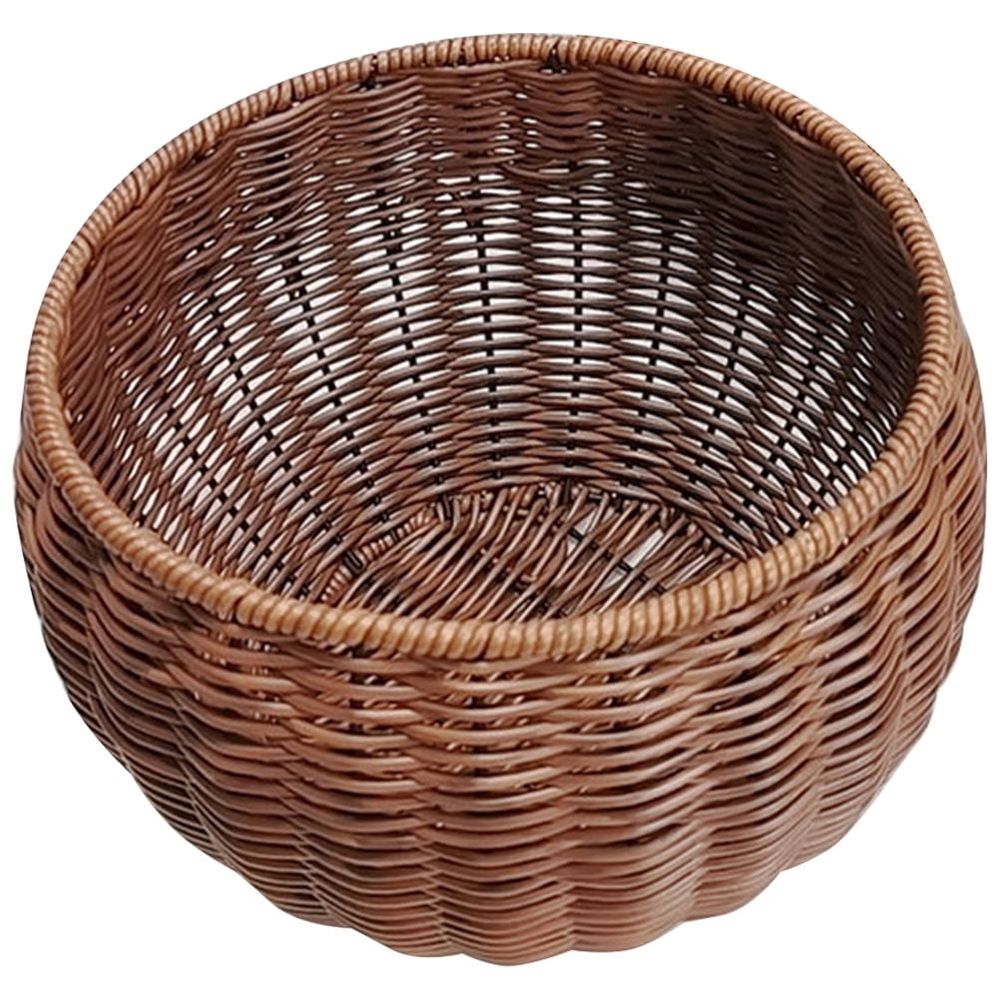 Multipurpose Woven Basket PP Iron 1Pcs 8.25X8.25X6.88In