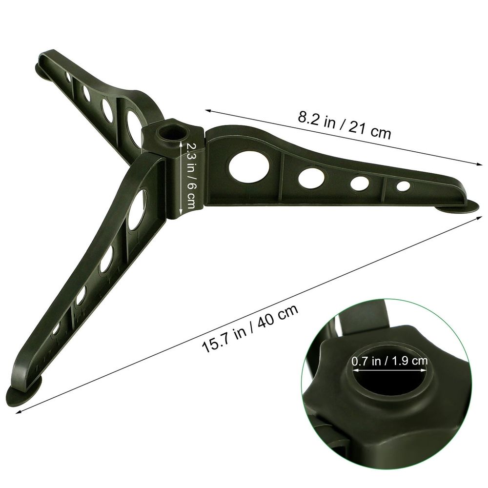Christmas Tree Stand, Sturdy ABS, Smooth Edges, Corrosion-Resistant