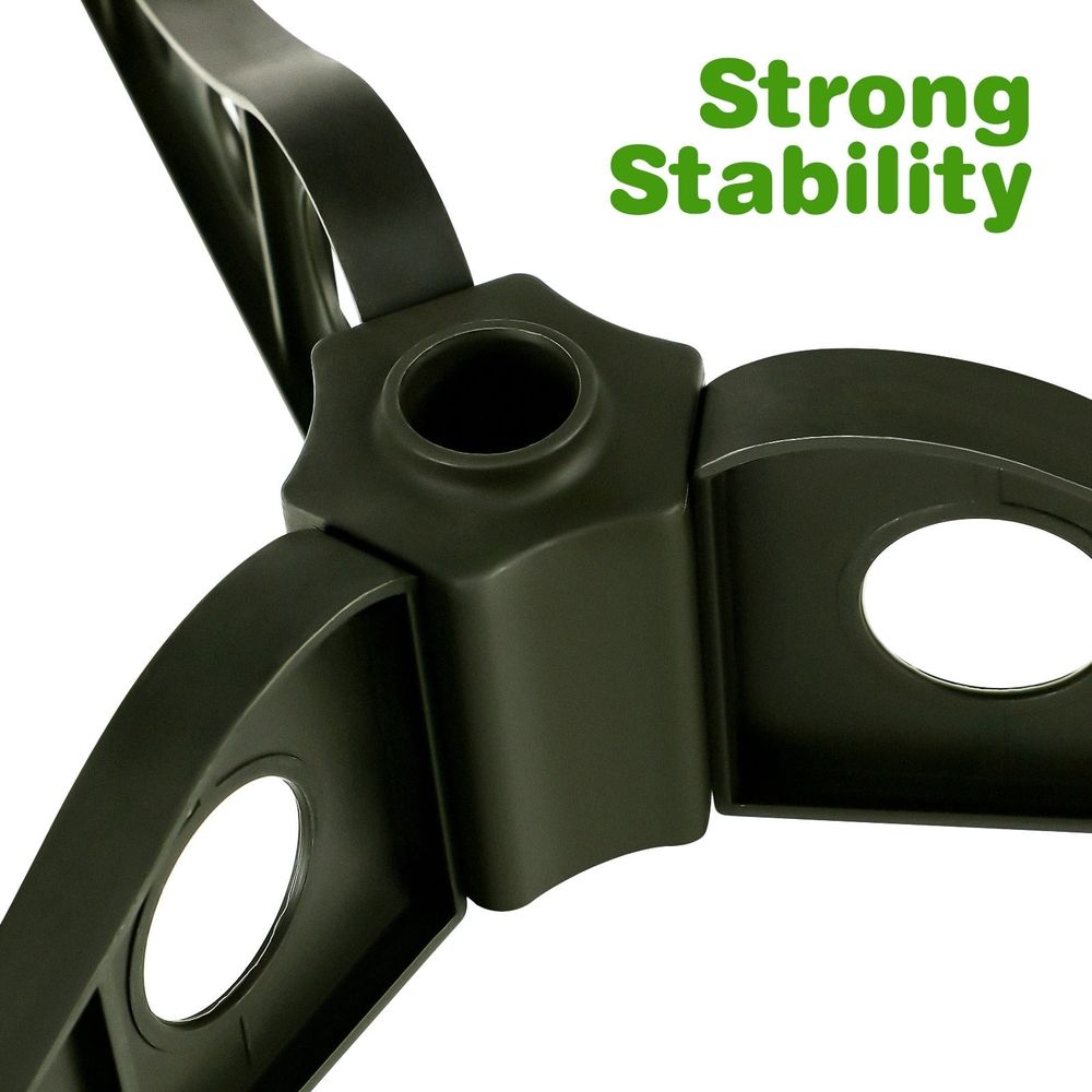 Christmas Tree Stand, Sturdy ABS, Smooth Edges, Corrosion-Resistant