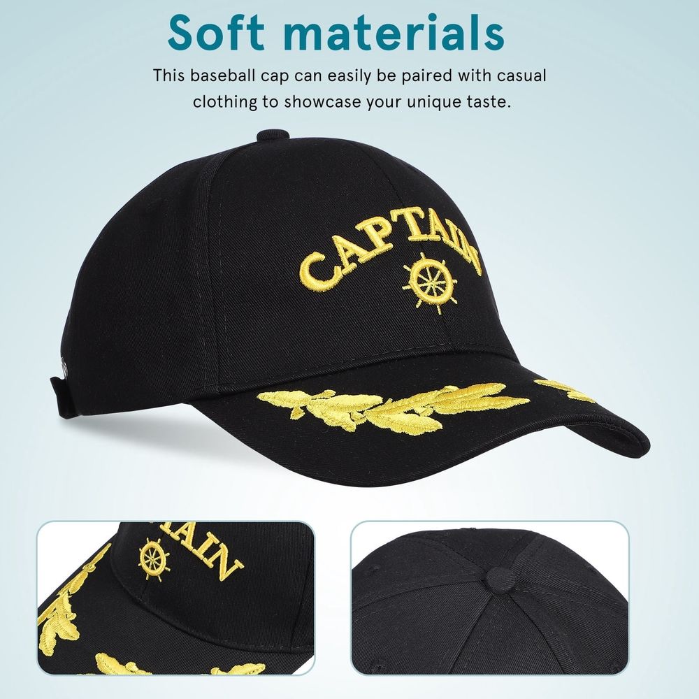 Unisex Hats Simple Baseball Cap for Daily Dressing 1Set