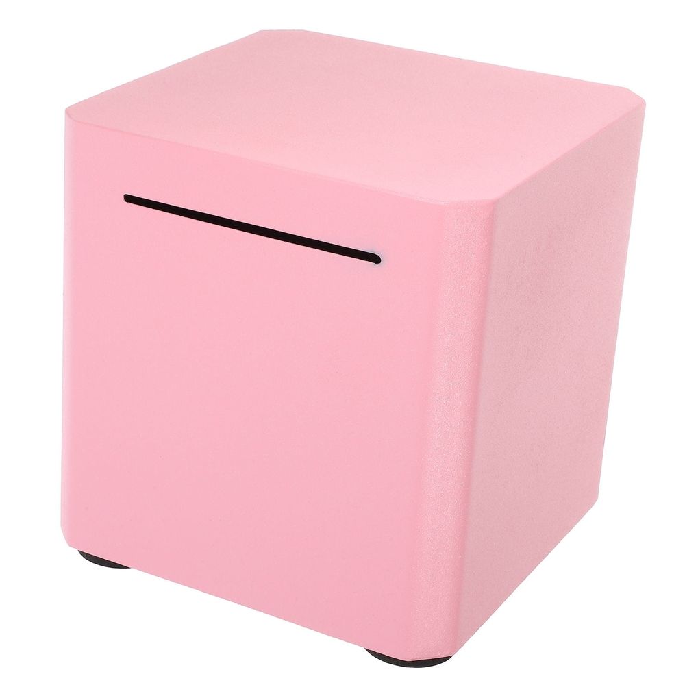 Stainless Steel Bank for Adults and Teens, Money Saving Box for Home and Office