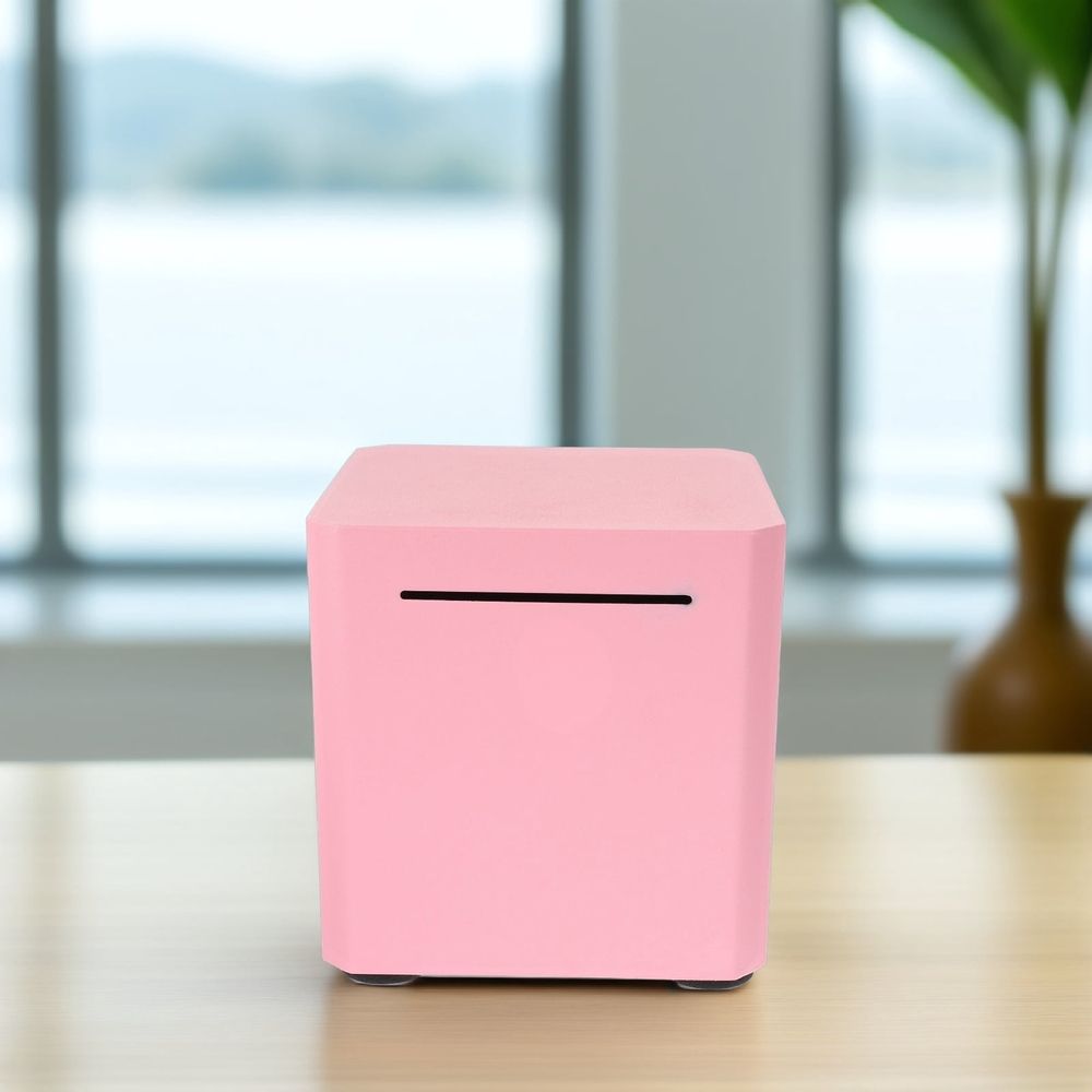 Stainless Steel Bank for Adults and Teens, Money Saving Box for Home and Office
