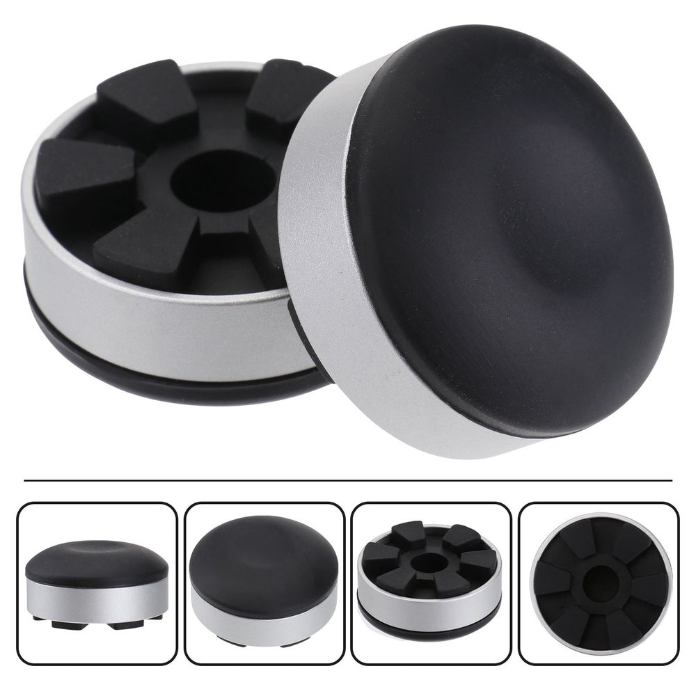 Laptop Riser Holder for Desk with Heat Dissipation, Rubber Base, Black - Back to School Office Essential