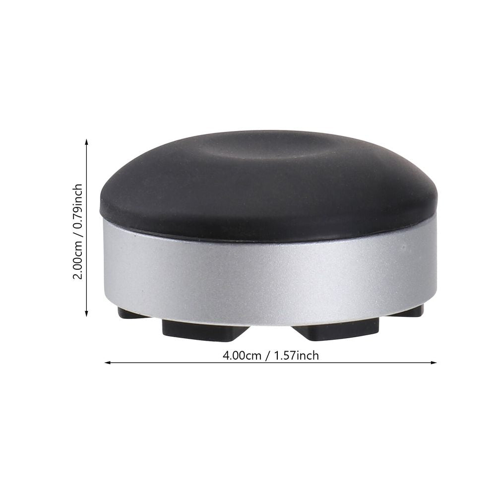 Laptop Riser Holder for Desk with Heat Dissipation, Rubber Base, Black - Back to School Office Essential