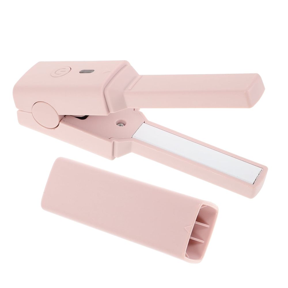 Portable Dual Functionality Curling Wand for Women Pink 1Pack