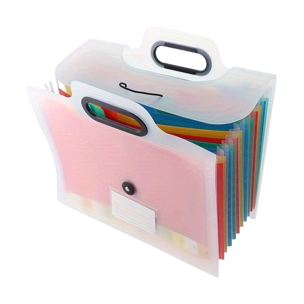 2Pcs School Memory Box K-12 Memory Book Photo Album Xmas Gifts for Kids, School Years Keepsake Scrapbook from Preschool Through 12th Grade, 13 Pocket for Storage Pictures File Keeper
