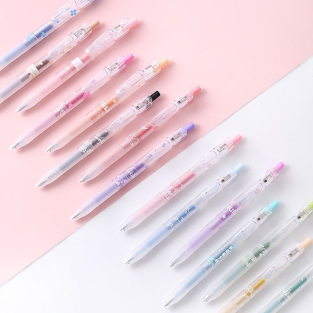 Glitter Gel Pens Set of 16, Glitter Pens Fine Tip Art Markers Set, Smooth Rollerball Tip, Art and Stationery Supplies