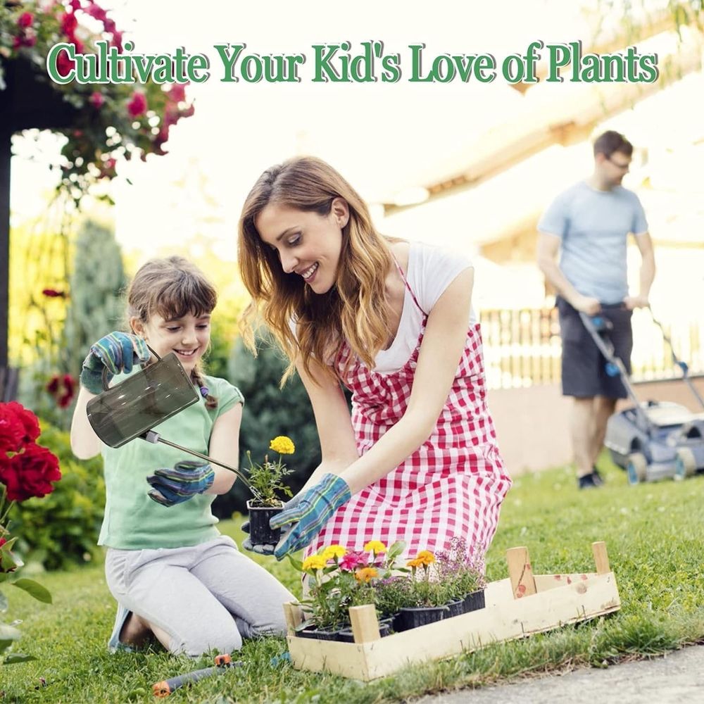 Metal Watering Can Watering Kettle, Outdoor Water Bucket for Plants, Decorative Sprinkling Can for Flowers, Garden Beds, and Home Landscaping, A