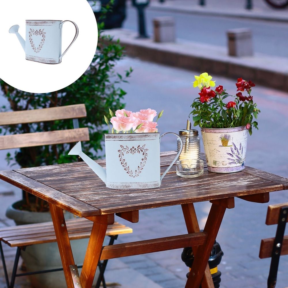 Masteelf Stylish Decorative Vase and Garden Watering Can for Home, Office, Outdoor Use - Functional and Elegant Design