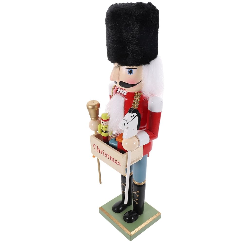 Traditional Christmas Nutcracker Figure Multi Color Decoration