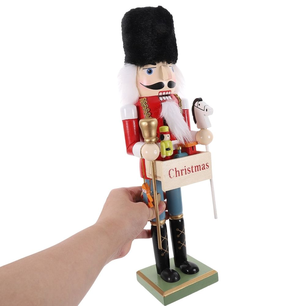 Traditional Christmas Nutcracker Figure Multi Color Decoration