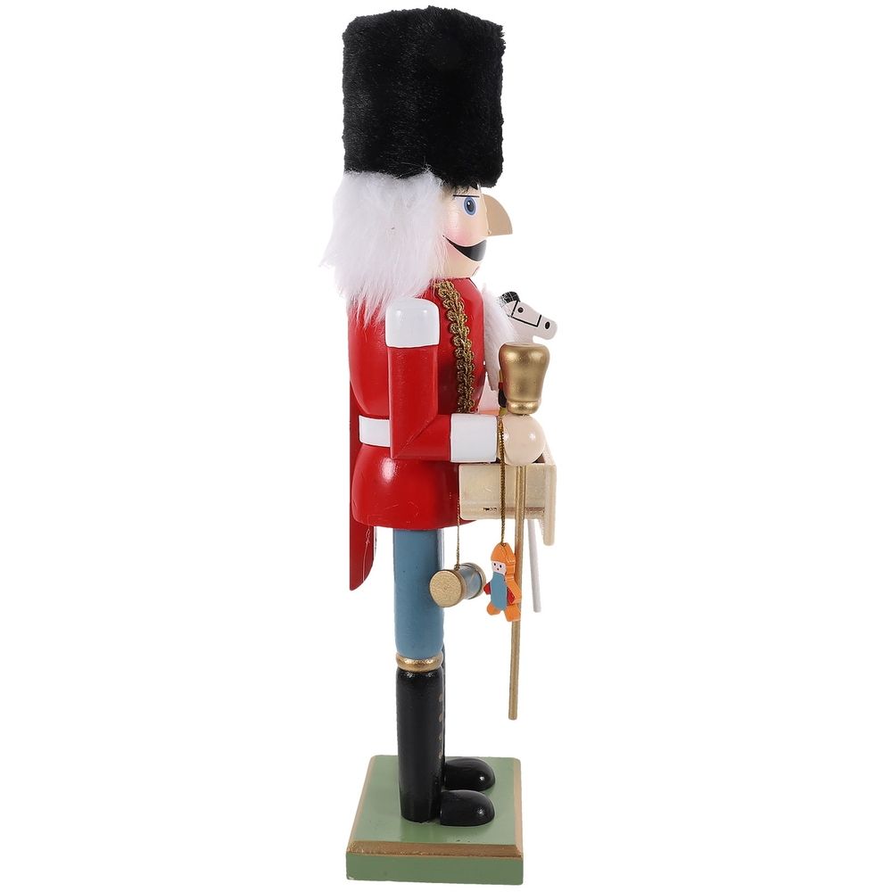 Traditional Christmas Nutcracker Figure Multi Color Decoration
