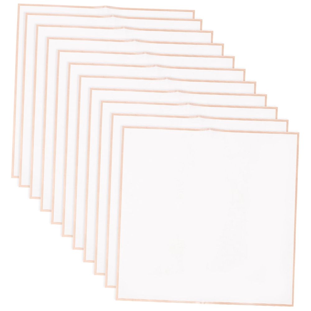 20Pcs White Floral Paper for Bouquets Wrapping Paper for Flowers and Craft Embellishments