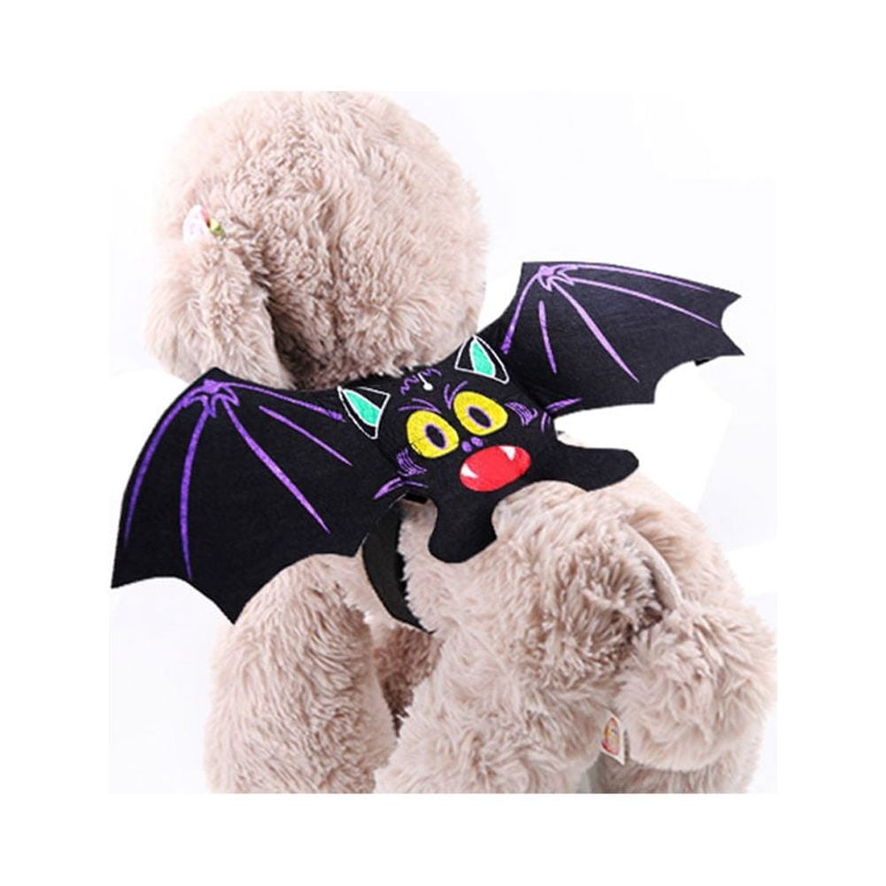 Dog Bat Wing Decor Felt Cloth Costume for Adult Dogs