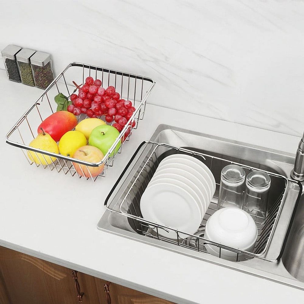 Rack under $15,Dish Drying Rack, Large -Proof Dish Drainer , Utensil Holder, Cutting Board Holder