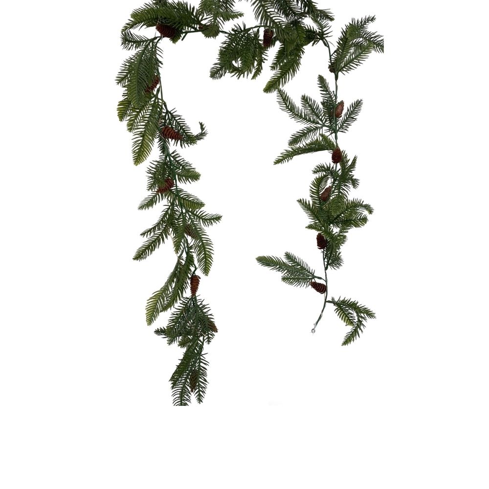 Artificial Fruit Vine with LED Light Strip – 68.90" Flower Garland, Ideal Thanksgiving/Christmas Decor, Fits Windows, Doors, Living Rooms, Adds Warm Holiday Glow\u200b