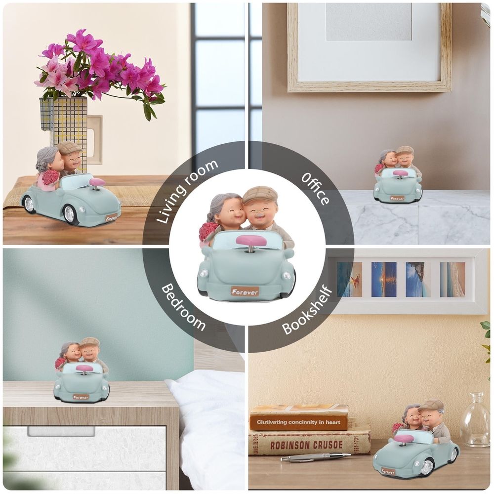 Elderly Ornaments Wedding Cake Topper Valentine's Day Gift