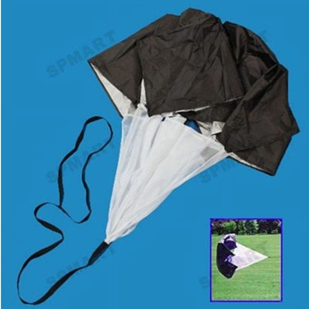 Running Speed Chute Resistance Parachute Speed Resistance Training Parachute Running Umbrella Training Sprint Power Soccer Trainer Runner, Football, Soccer Drilling