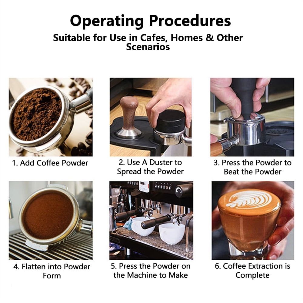 51mm/2in Coffee Bottomless Portafilter with Cup Filter Basket forECP35.31 Espresso Machine
