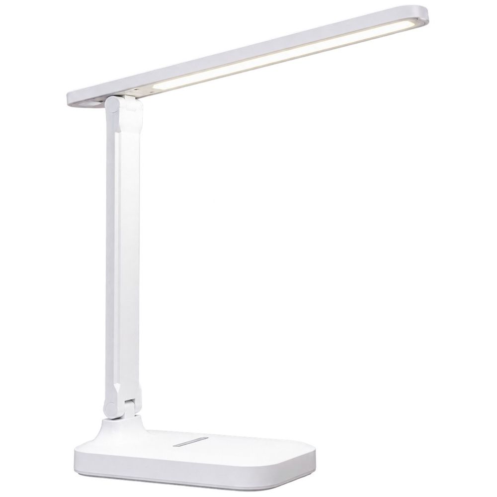 Led Desk Lamp, Eye-caring Touch Control Table Lamp With 3 Color Modes, Dimmable Reading Lamp With USB Charging Port,25.5*28.5*9cm