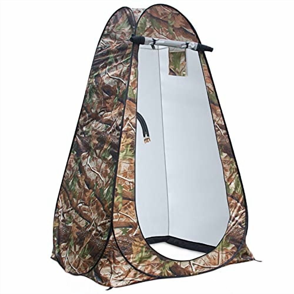 Pop Up Privacy Shower Tent - Portable Outdoor Camping Bathroom Toilet Changing Dressing Room - UPF40+ Waterproof
