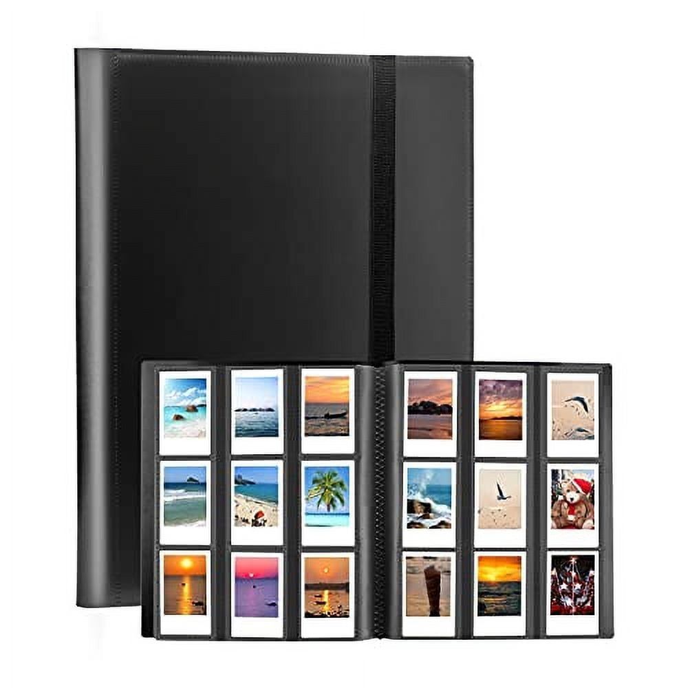 432 Pockets Photo Album for Fujifilm Instax Mini Camera,Polaroid Camera,for Fujifilm Instax Mini 12 11 9 40 99 90 8 7 Evo LiPlay Instant Camera,Polaroid Snap PIC-300 Z2300 Instant Camera (Black)
