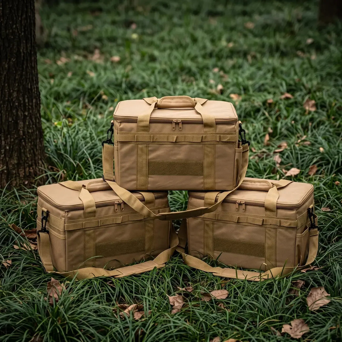 Multi-Functional Camping Gear Organizer, Multi-Compartment Foldable, Portable Miscellaneous Storage, Outdoor Picnic Essential