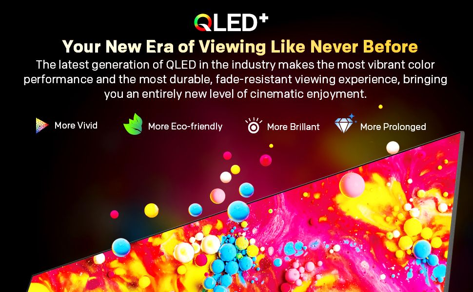 SKYWORTH Q6600H 60" - QLED+ 4K Smart Google TV, Gen 5 Quantum Dot, 120Hz Refresh Rate, AI-Powered Picture, Dolby Audio DBX-tv Audio, Voice Control, Screen Casting, HDR, Eco-Friendly Design