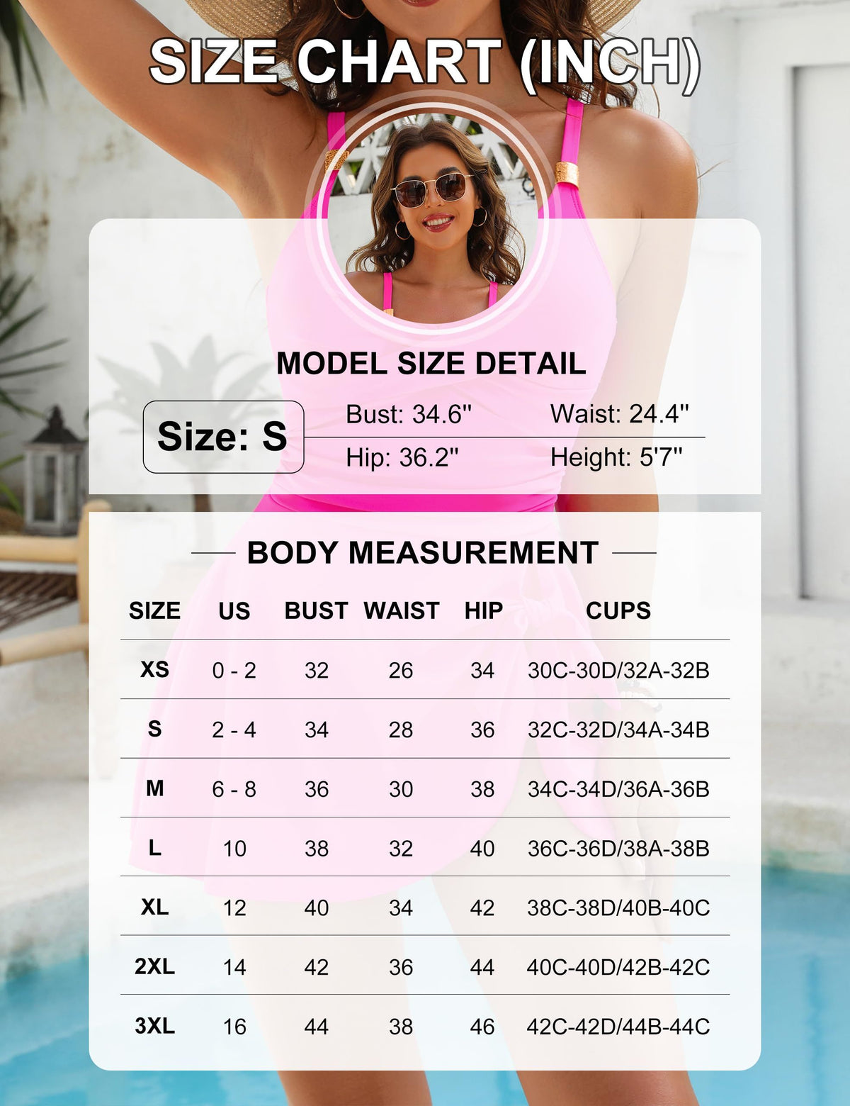Women's Swimdress for Beach, Pool, and Tropical Vacation Getaways, XL (black)