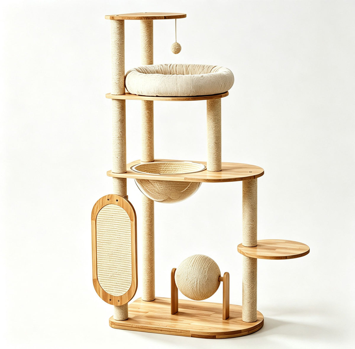 Compact Urban Cat Tree