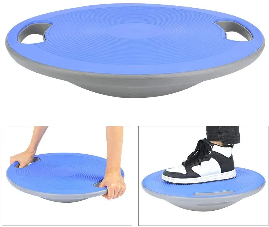 Plastic Portable Wobble Balance Board — Blue