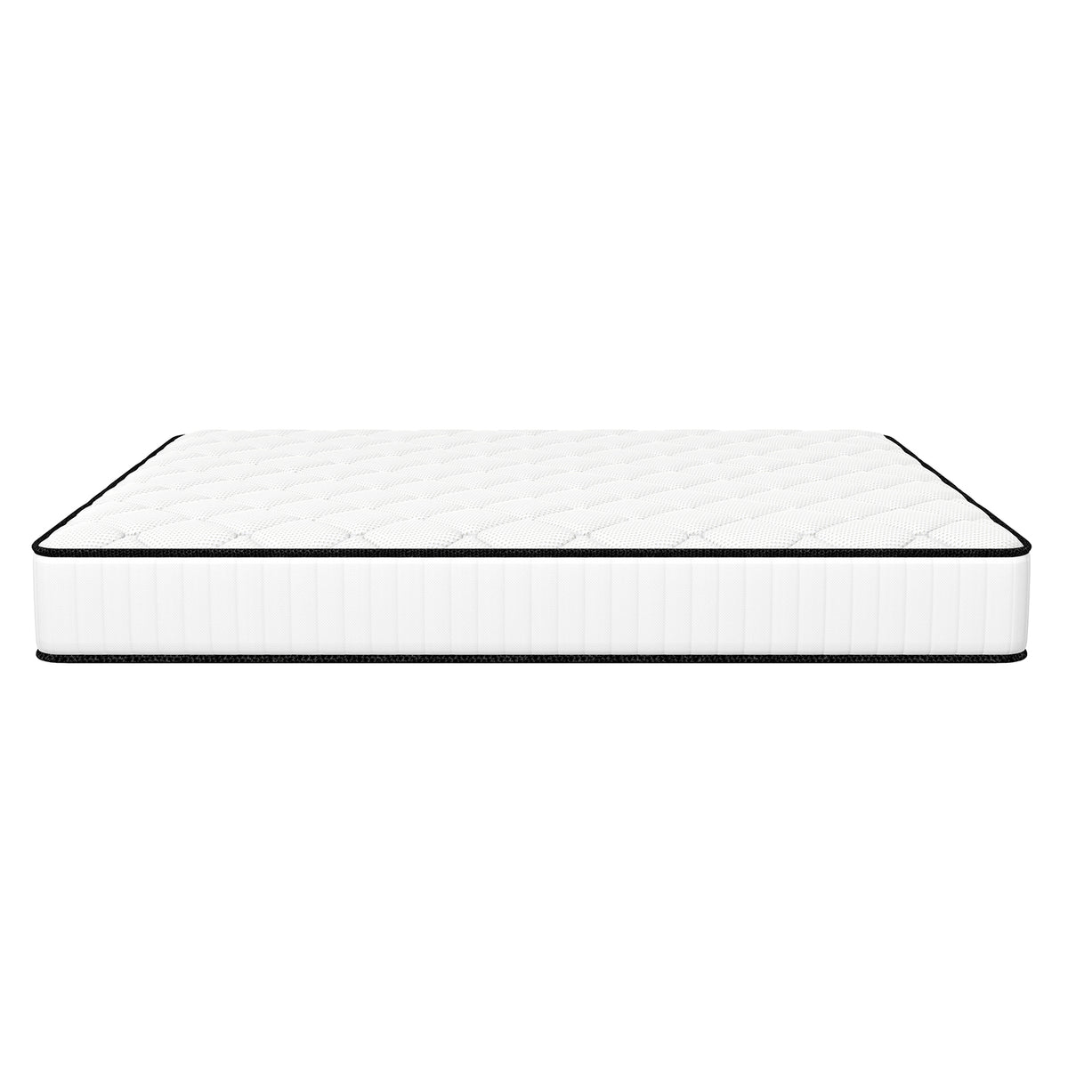 Comforpedic Mattress 5 Zone Medium Support Foam Bonnell Spring 21CM - Double - White  Black