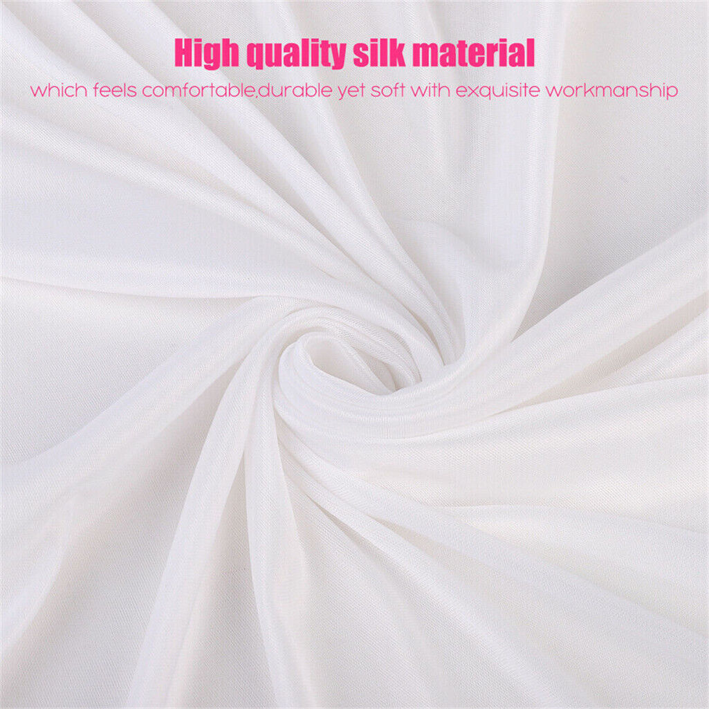 3x3m White Stage Curtain Backdrop