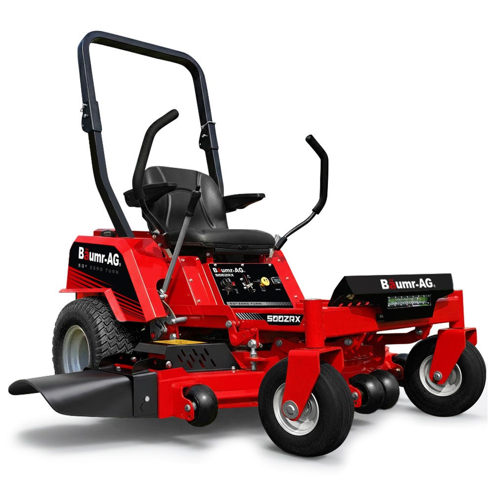 BAUMR-AG 50" Zero-Turn Ride On Mower, Electric Start, 23hp, 764cc, Hydrostatic Drive, 7 Cut Heights