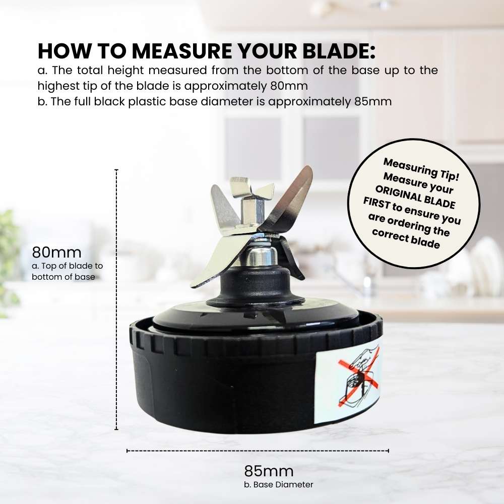 For Nutri Ninja 5 Fin Extractor Blade Replacement Compatible with QB3000 Series