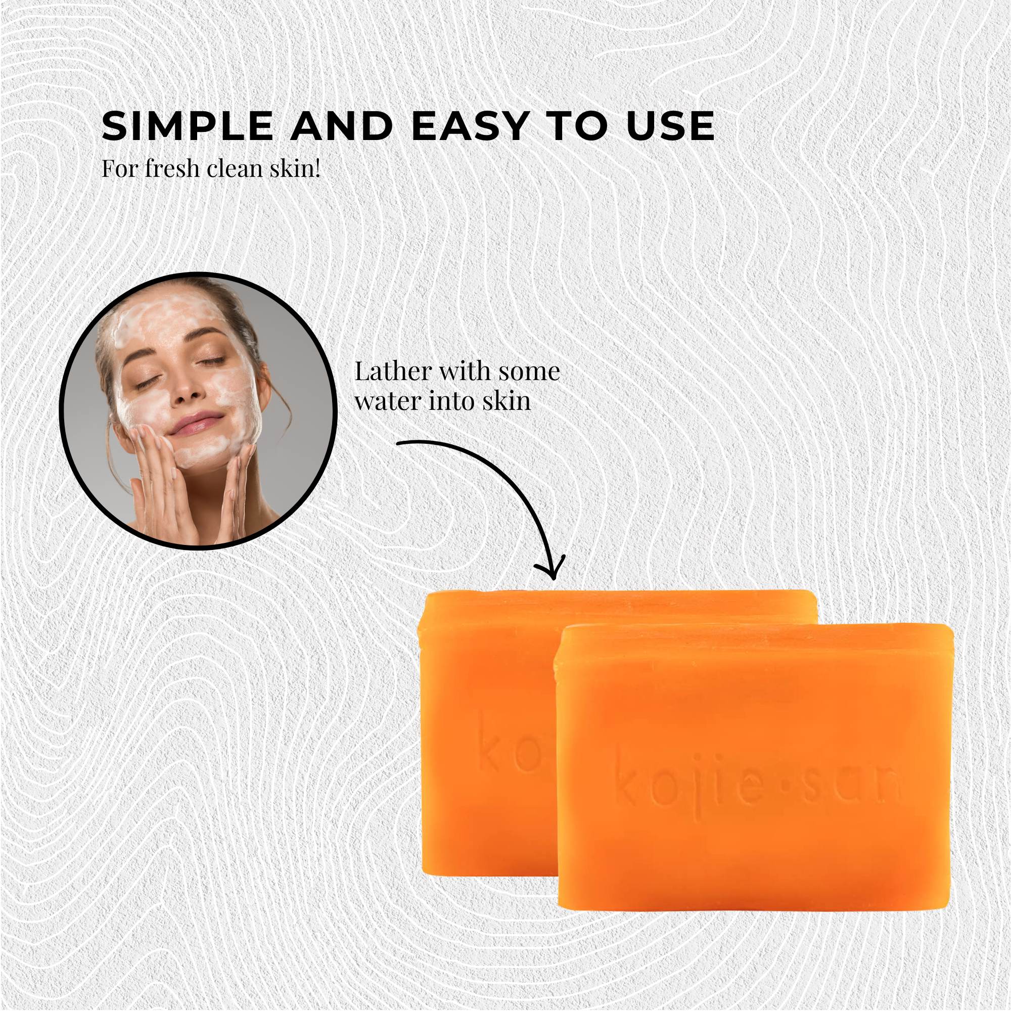 1x 65g Kojie San Soap - Original Kojic Acid Bar