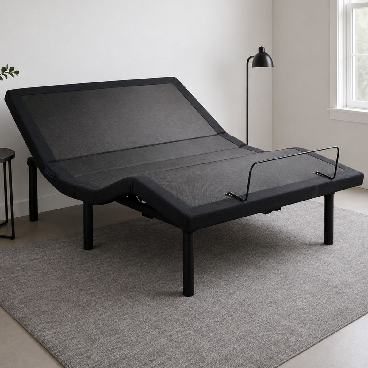 Therapedic Versa Electric Queen Adjustable Bed Base Frame with Massage Dual Motor Zero Gravity & Wireless Remote