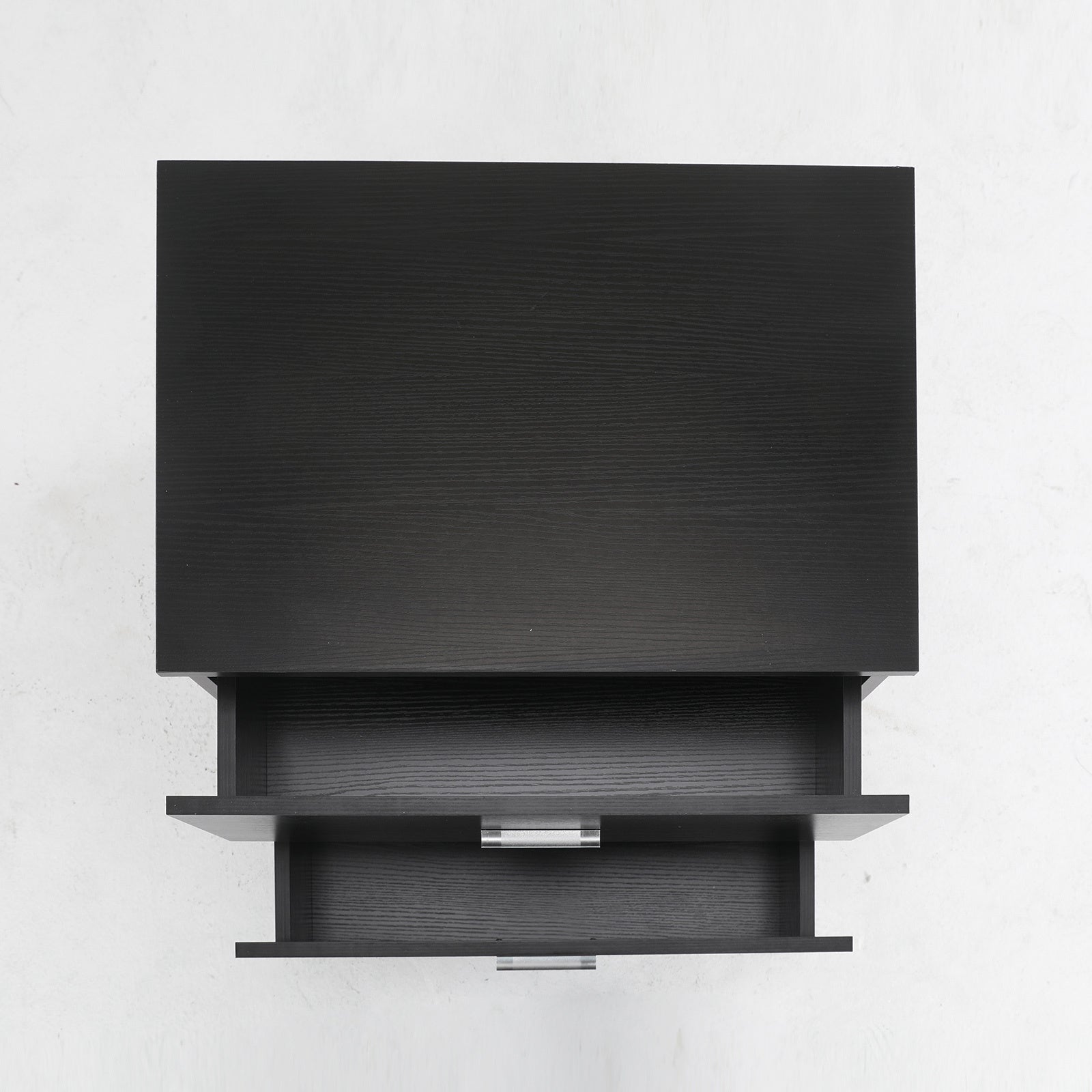 2X Bedside Table Side Storage Cabinet Nightstand Bedroom 2 Drawer ETTA BLACK