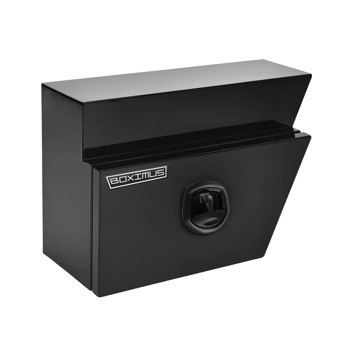 600mm Pair of Under Tray Tool Box Aluminium Undertray Underbody Toolbox Black