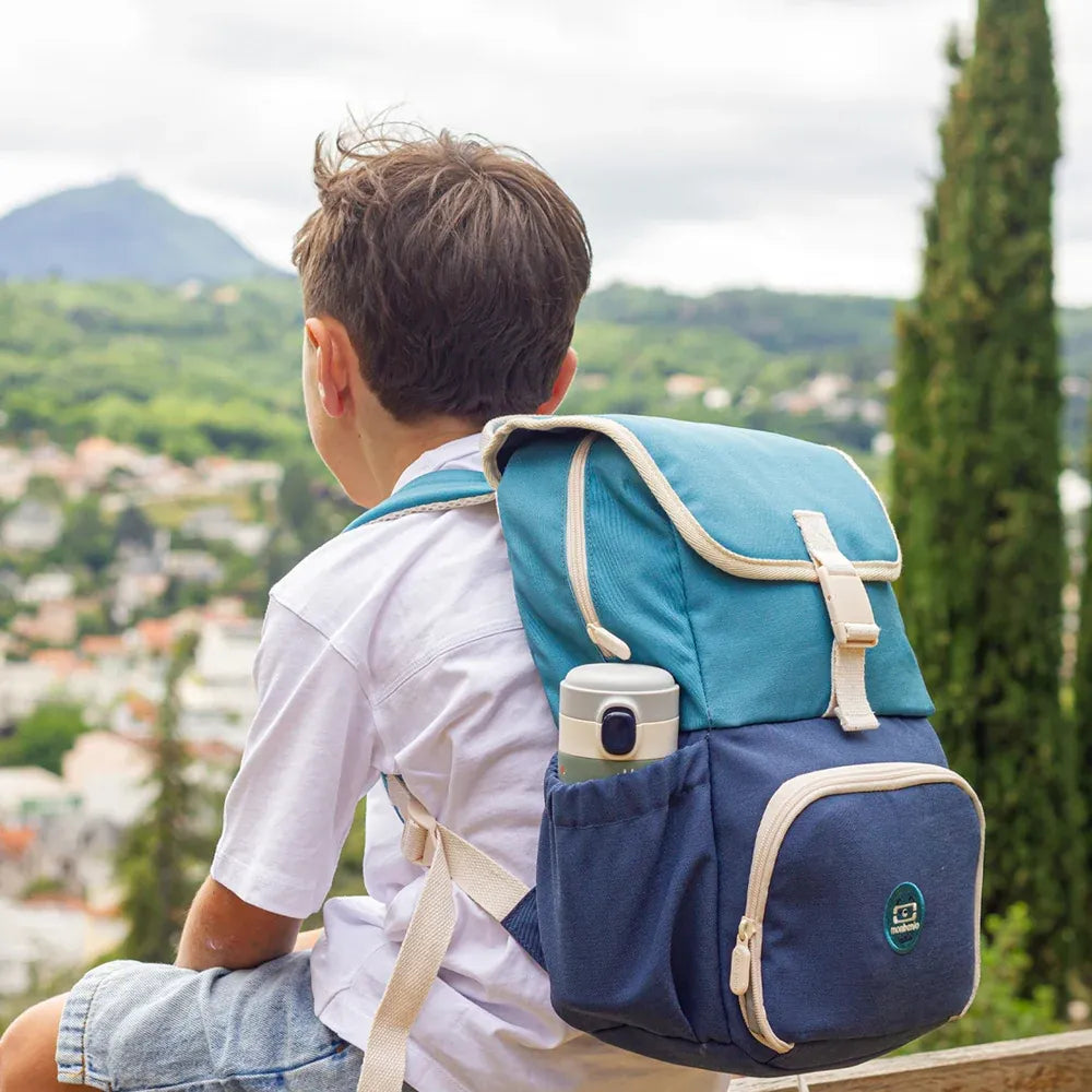 Monbento MB The Kids Insulated Backpack Explorer - Blue Infinity