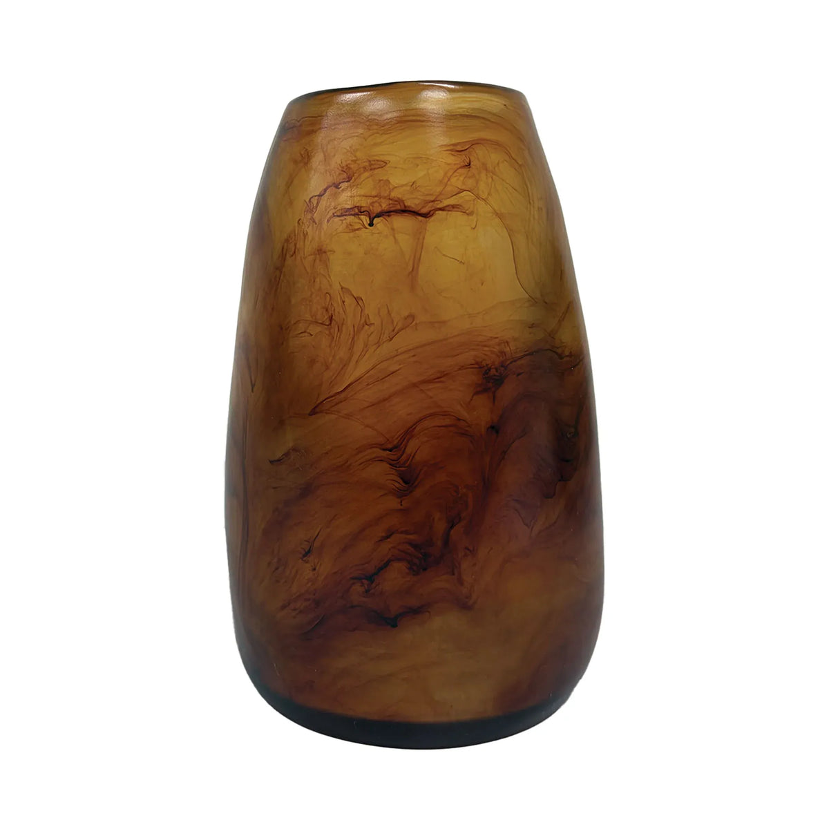 Urban Attitude RACH Large Vase Height 25.5cm, Width 17cm, Opening 6cm x 9cm - Dark Cocoa