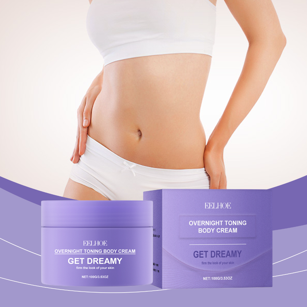EELHOE Body Care Cream, Firming And Moisturizing Skin Figure Line Moisturizing Elastic Daily Massage Care Cream