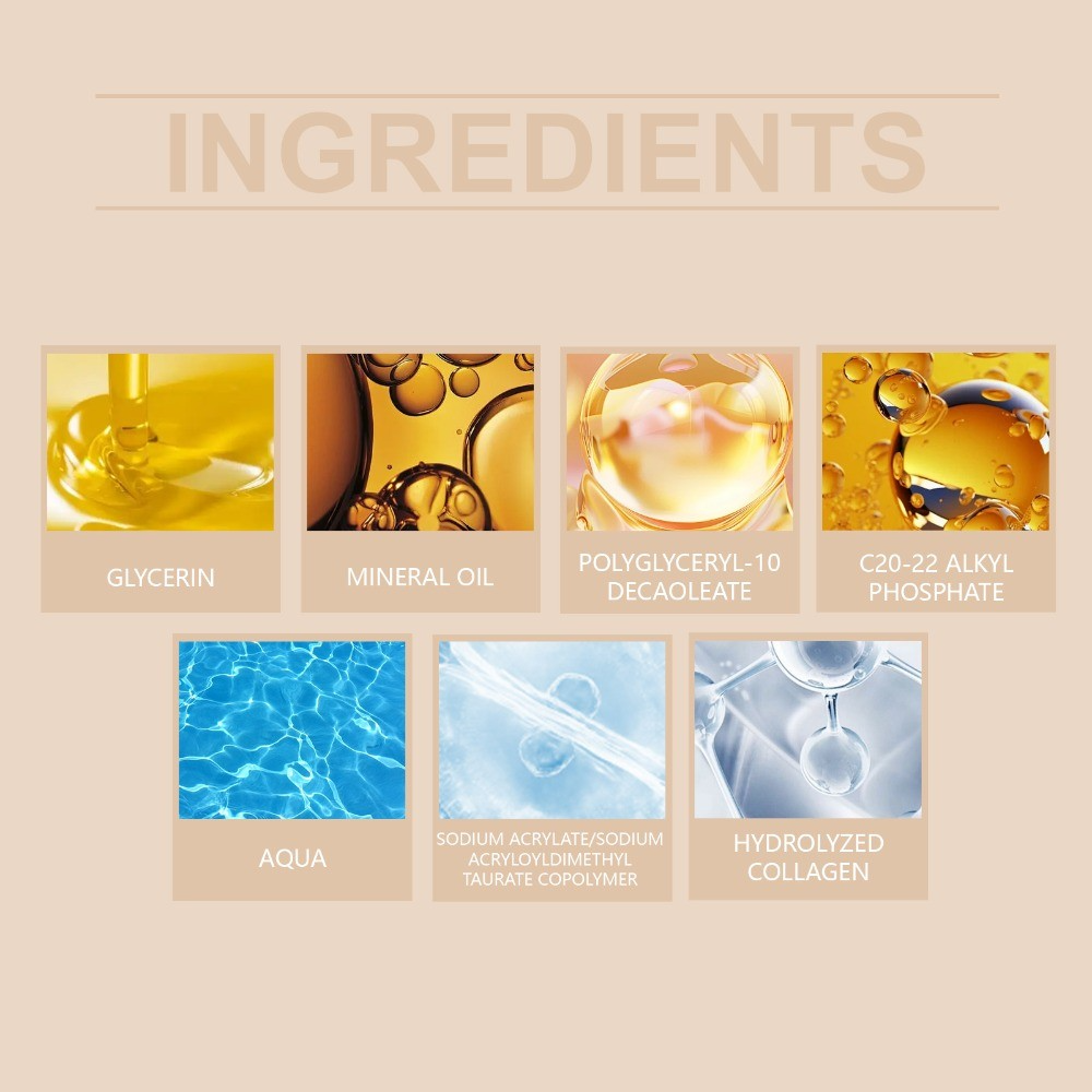Hoygi Collagen Capsule Moisturizing And Hydrating Cream, Moisturizing And Lightening Fine Lines Skin Elastic Firming Cream