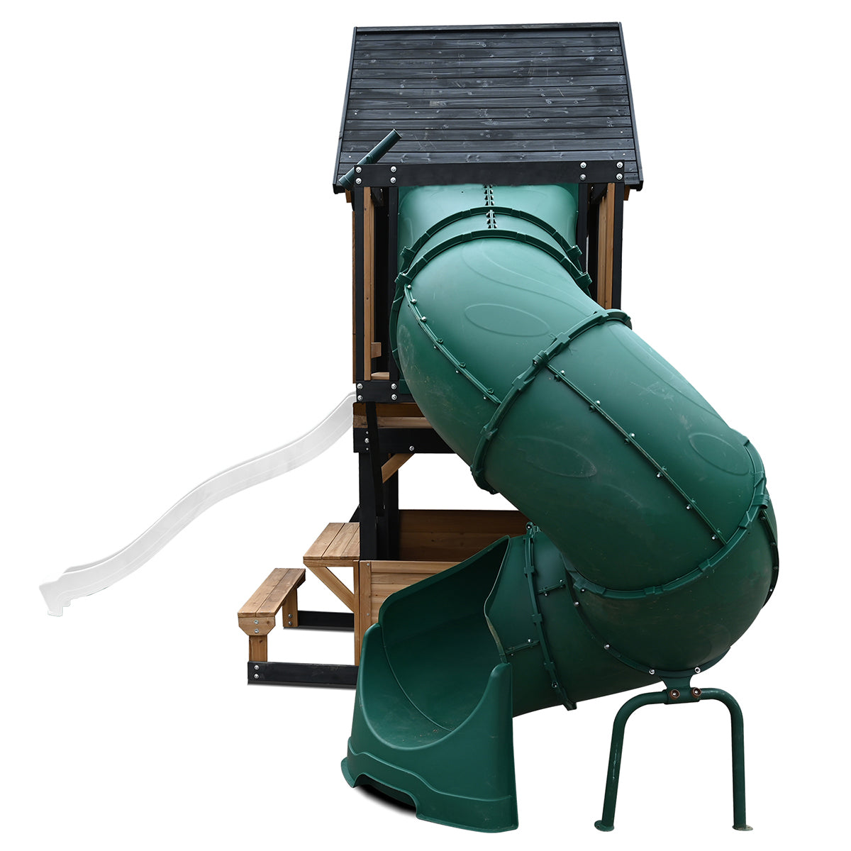 Lifespan Kids Claremont Swing Set & Play Centre with 2.2m Slide (White)