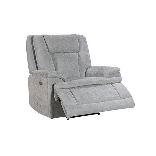 1 Seater Power Recliner Chair in Grey