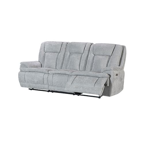 3+1+1 Seater Power Recliner Sofa Set in Grey