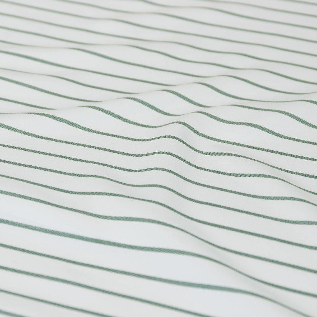 Ardor Frankie Sage Stripe Yarn Dyed Reversible Quilt Cover Set Queen