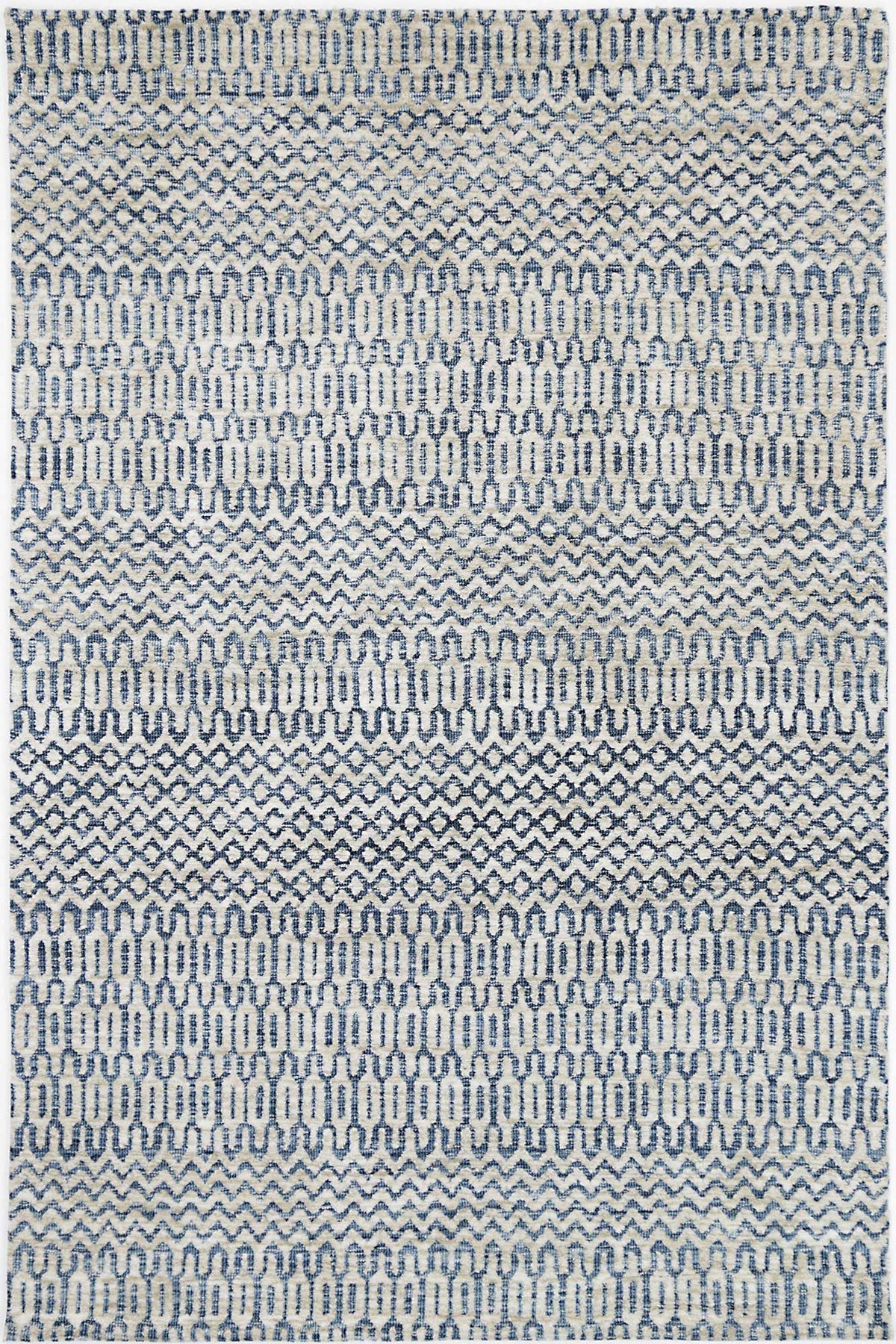 Amritsar Camphils Navy Tribal Rug 240X330